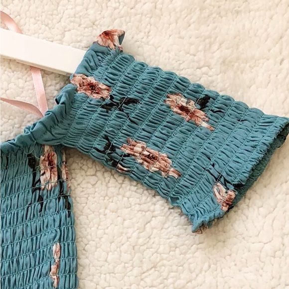 Windsor Smocked Square Neck Top - Picture 4 of 4